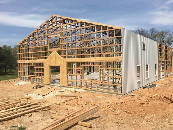 Wood Framed Buildings with Mid-Kansas Pole Barns in El, Dorado, KS