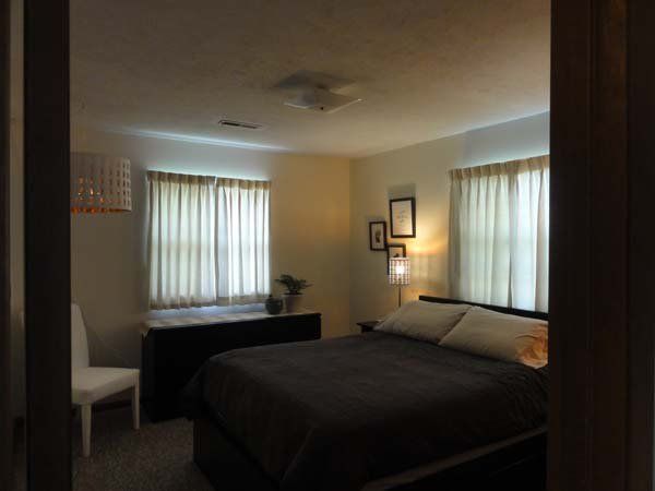 Cozy Bedroom — Manhattan, KS — Plaza West Apartments