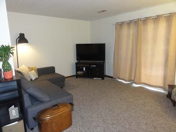 Simple Living Room — Manhattan, KS — Plaza West Apartments