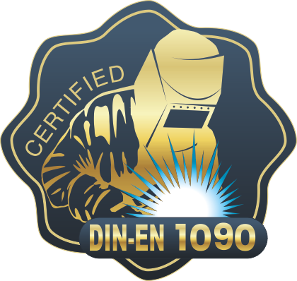 Logo certified DIN-EN 1090, ©CLOEREN by webpress.de