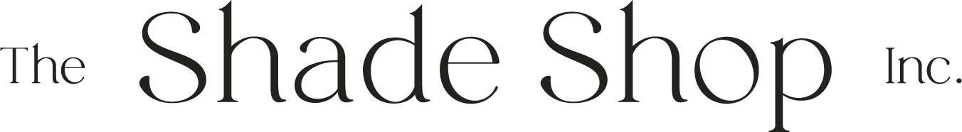The Shade Shop Inc Logo in black