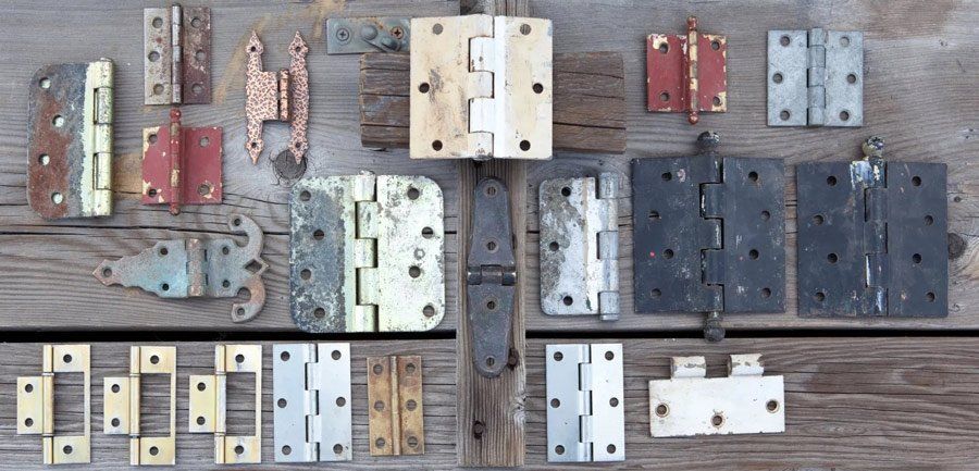 Weathered Old Hinges — Walsh Demolition in South Grafton, NSW
