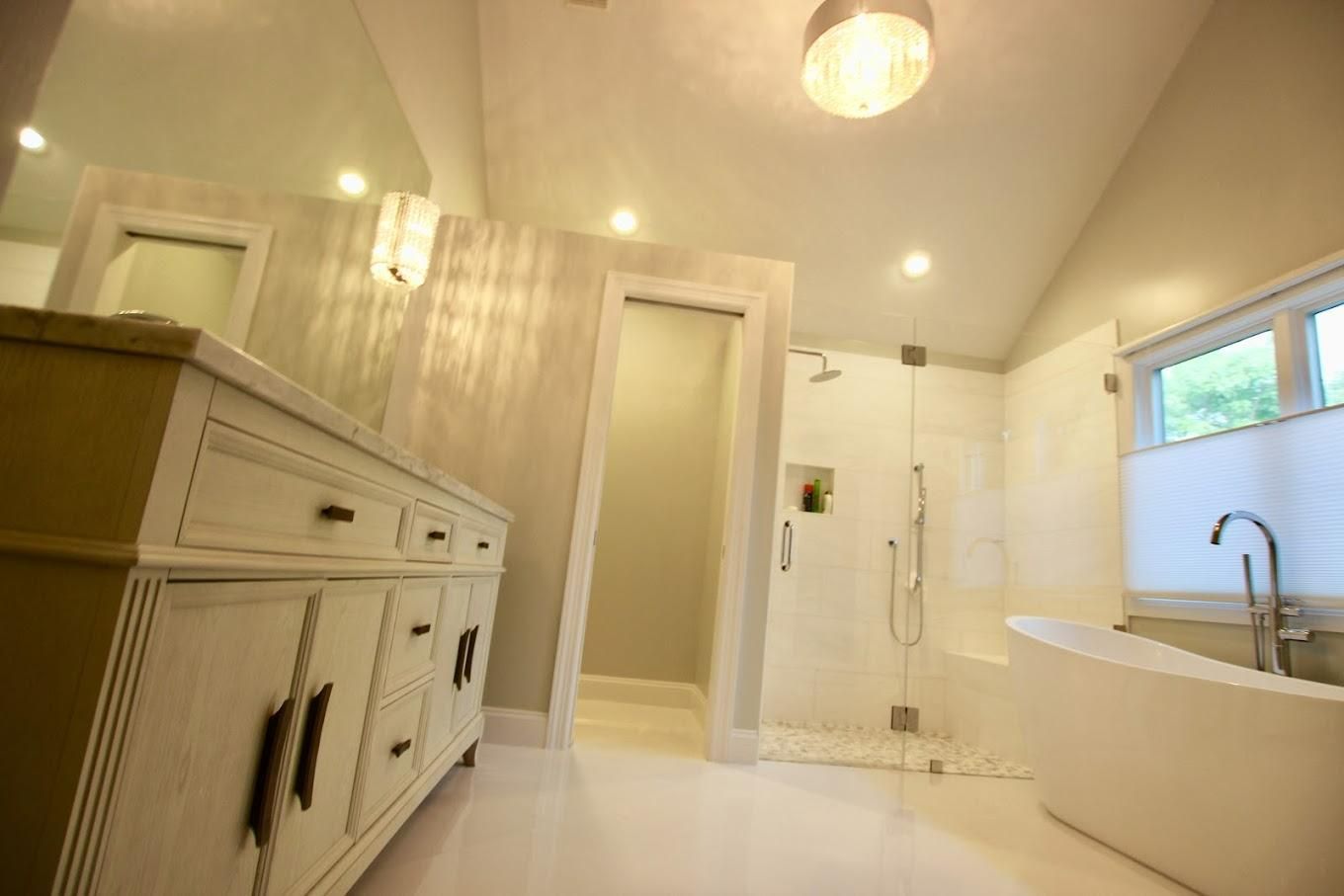 glass shower door installation