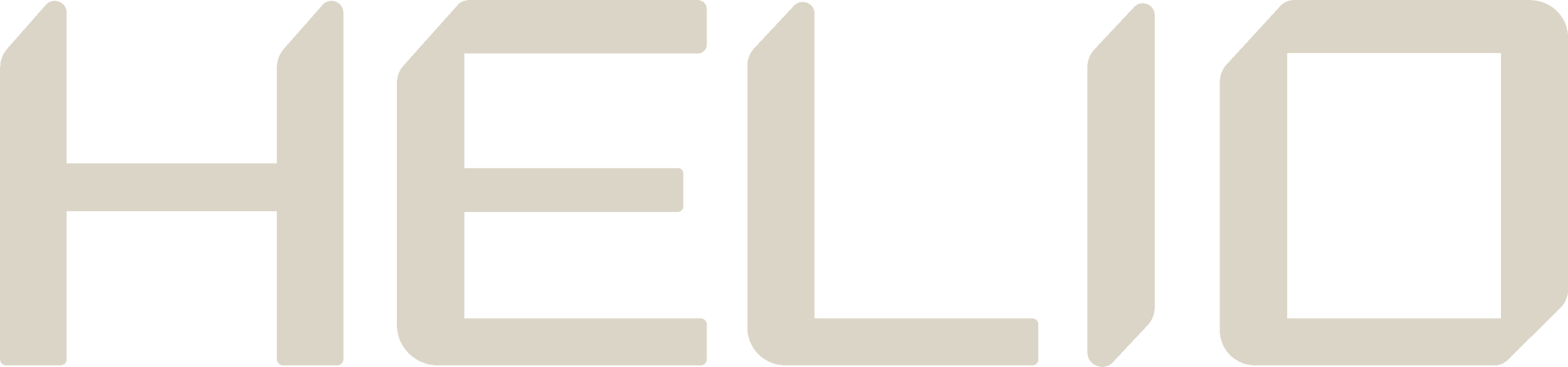 Helio text logo