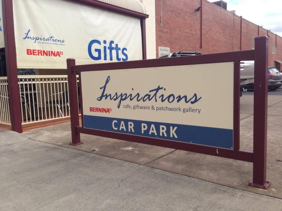 A Sign That Says Inspirations Car Park On It — McKnight Signs In Hillvue, NSW