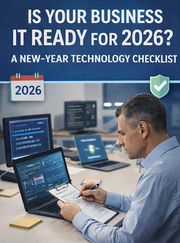 IT professional performing system health check