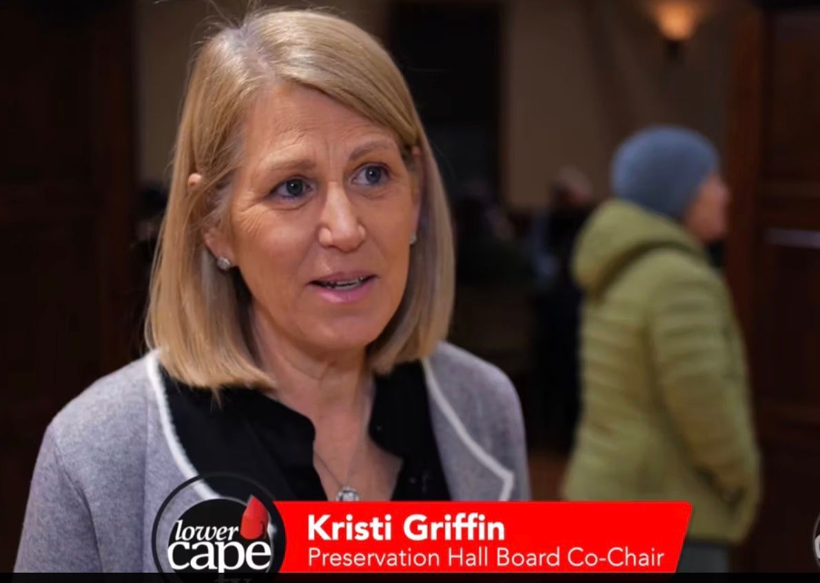 Kristi Griffin, co-chair Preservation Hall