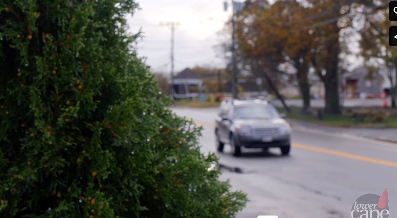 Car on road