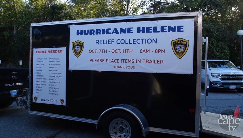 hurricane supplies trailer