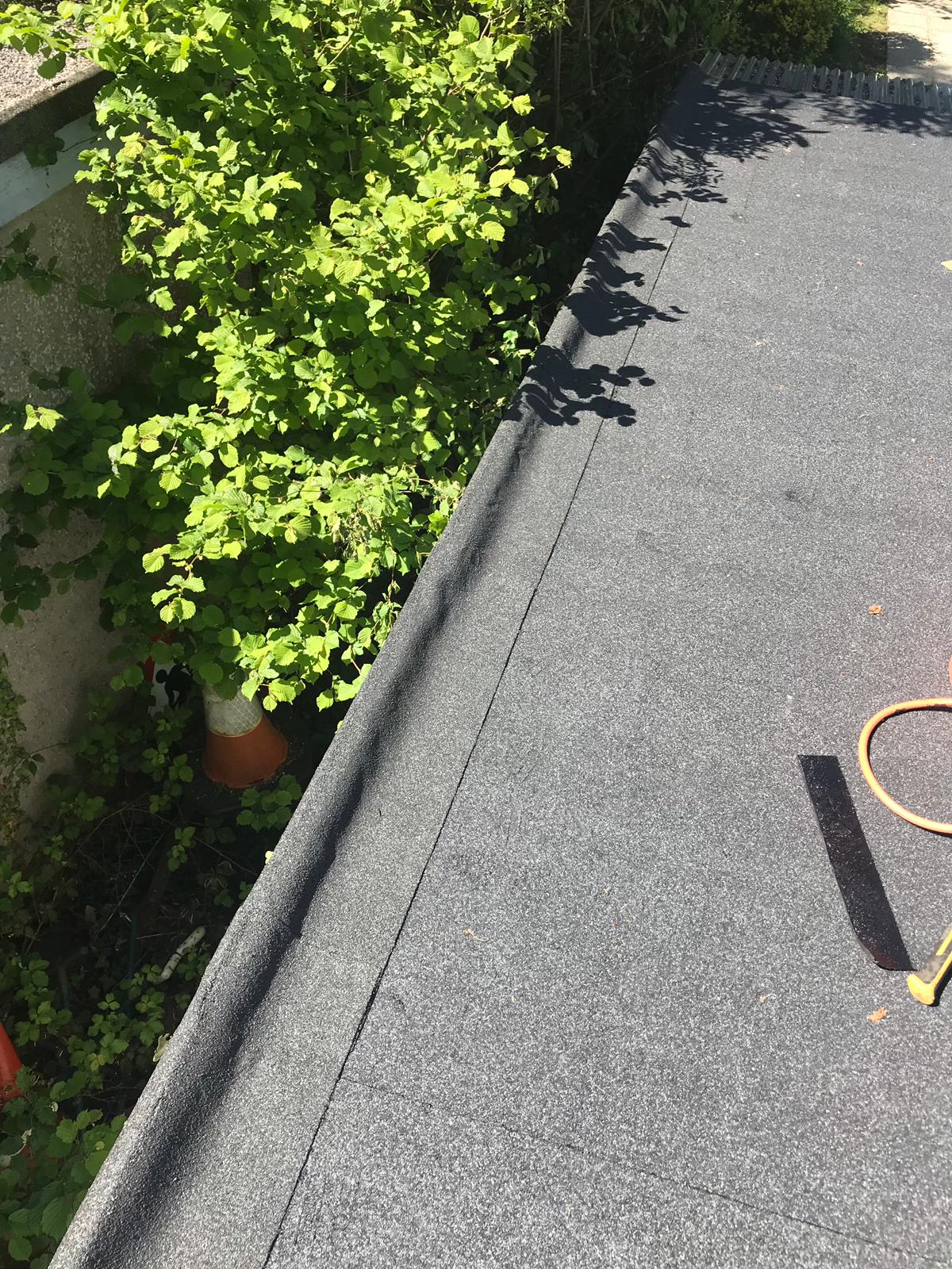 Flat roof on house in Bordon