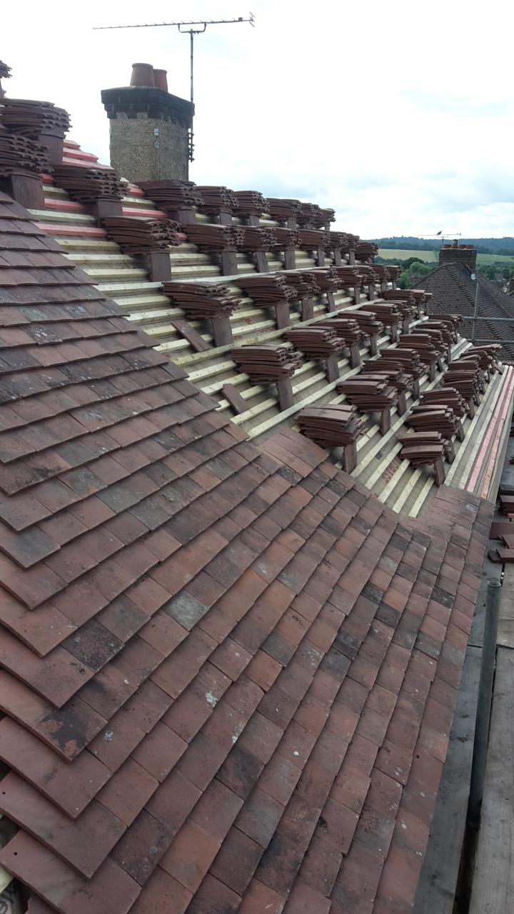Replacement roof in Bordon, Hampshire