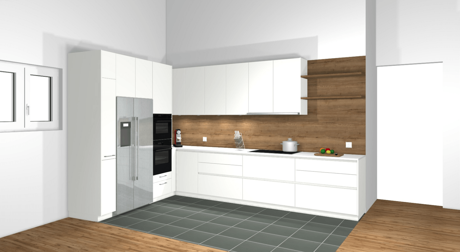 Küchen, 3D-Plan