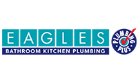 Eagles Plumbing Bathroom & Kitchen Logo