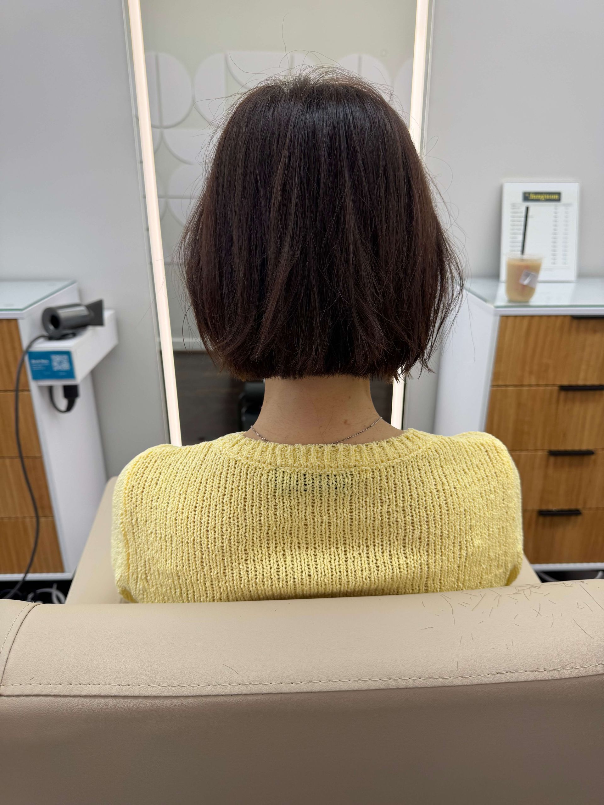 Completed perm &mdash; defined springy texture
