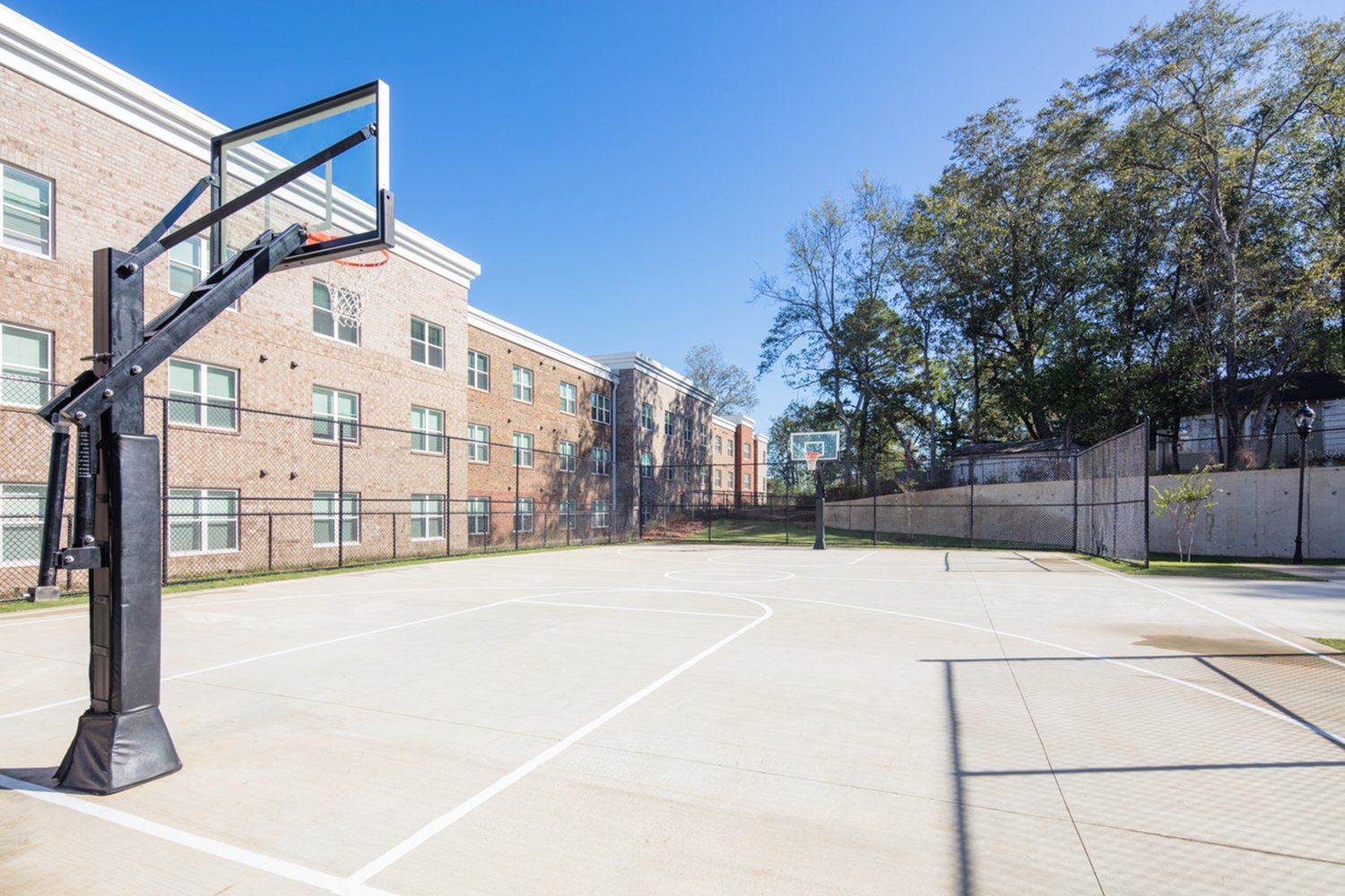 Basketball Court at Evolve Tuscaloosa.