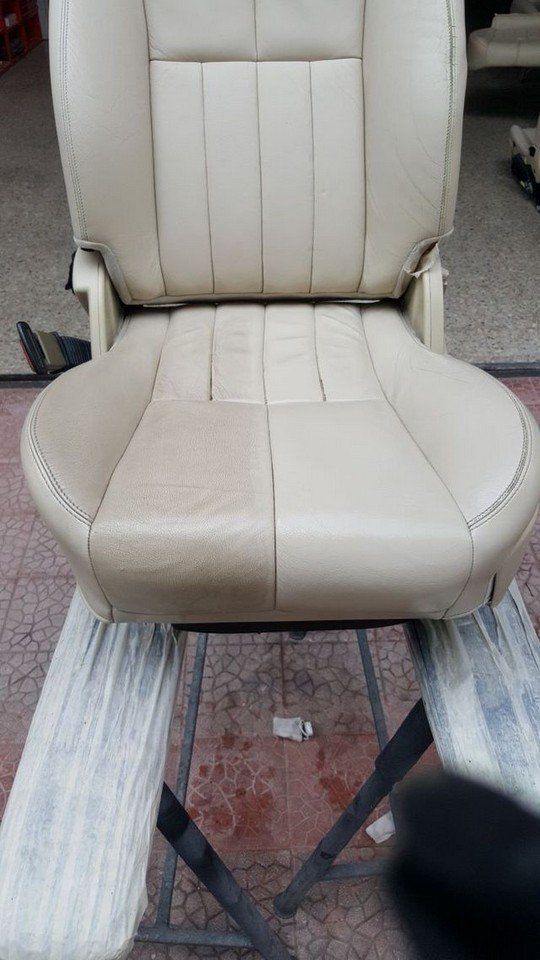 ripristino pelli sedili auto