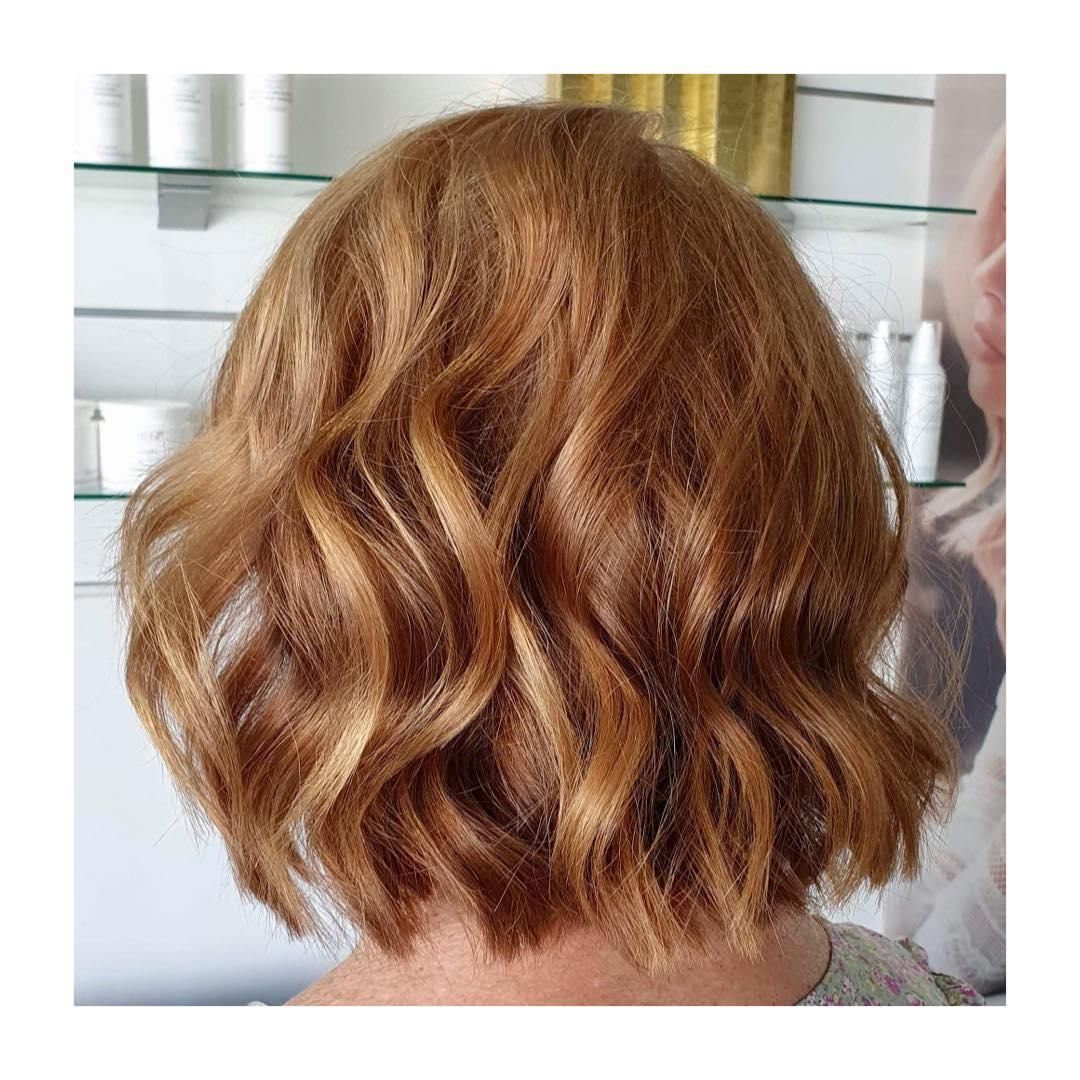 The Back of a Woman 's Head With Short Red Hair — Strut Hair & Beauty In Maroochydore, QLD