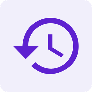 A purple checklist with three arrows pointing in opposite directions.