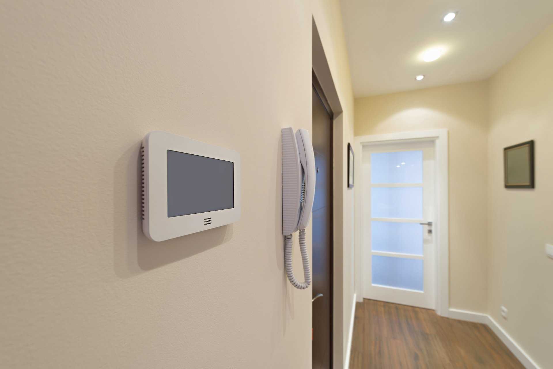 Home access control screen and phone — Access Control in Forster NSW
