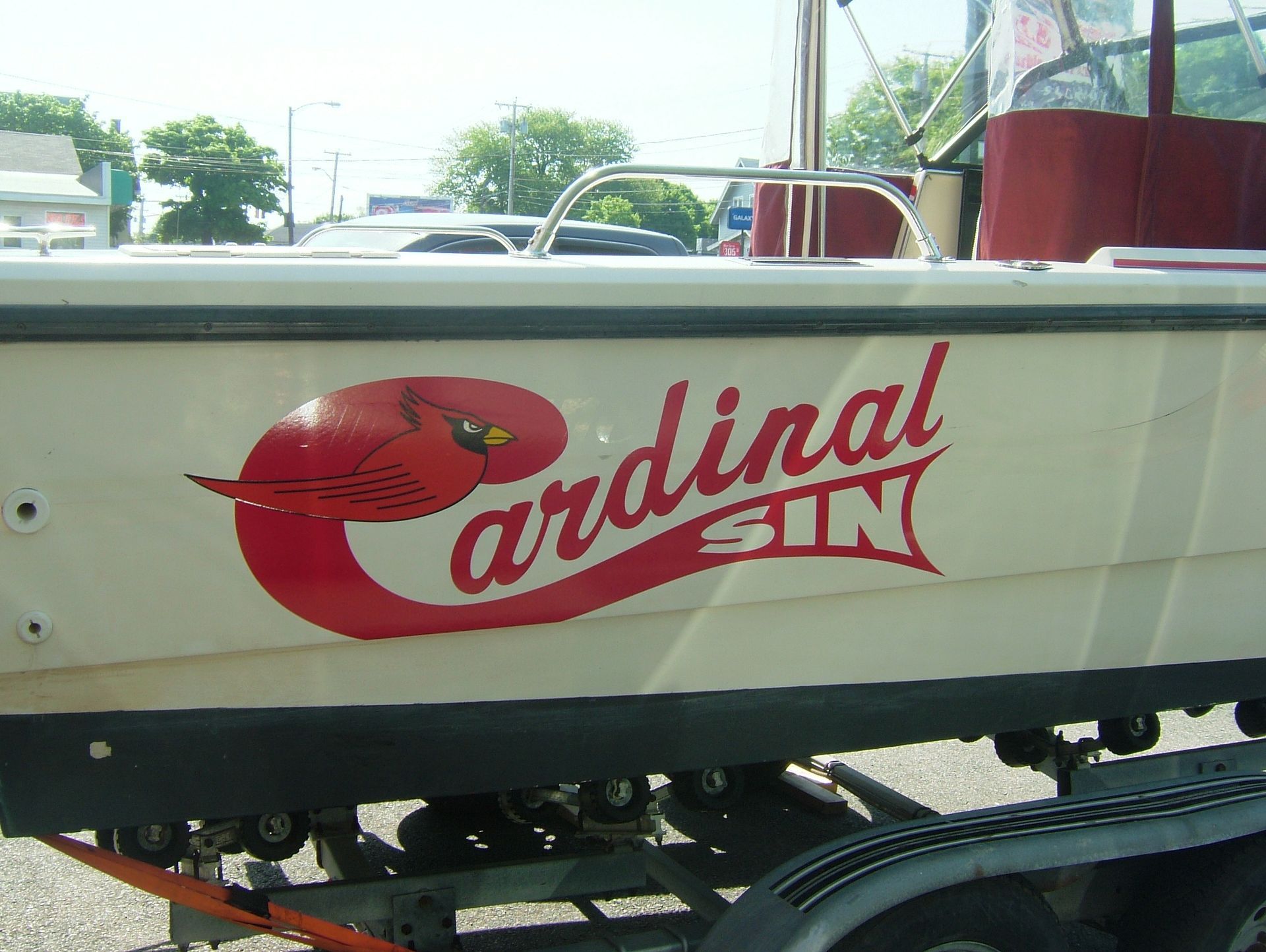 boat lettering