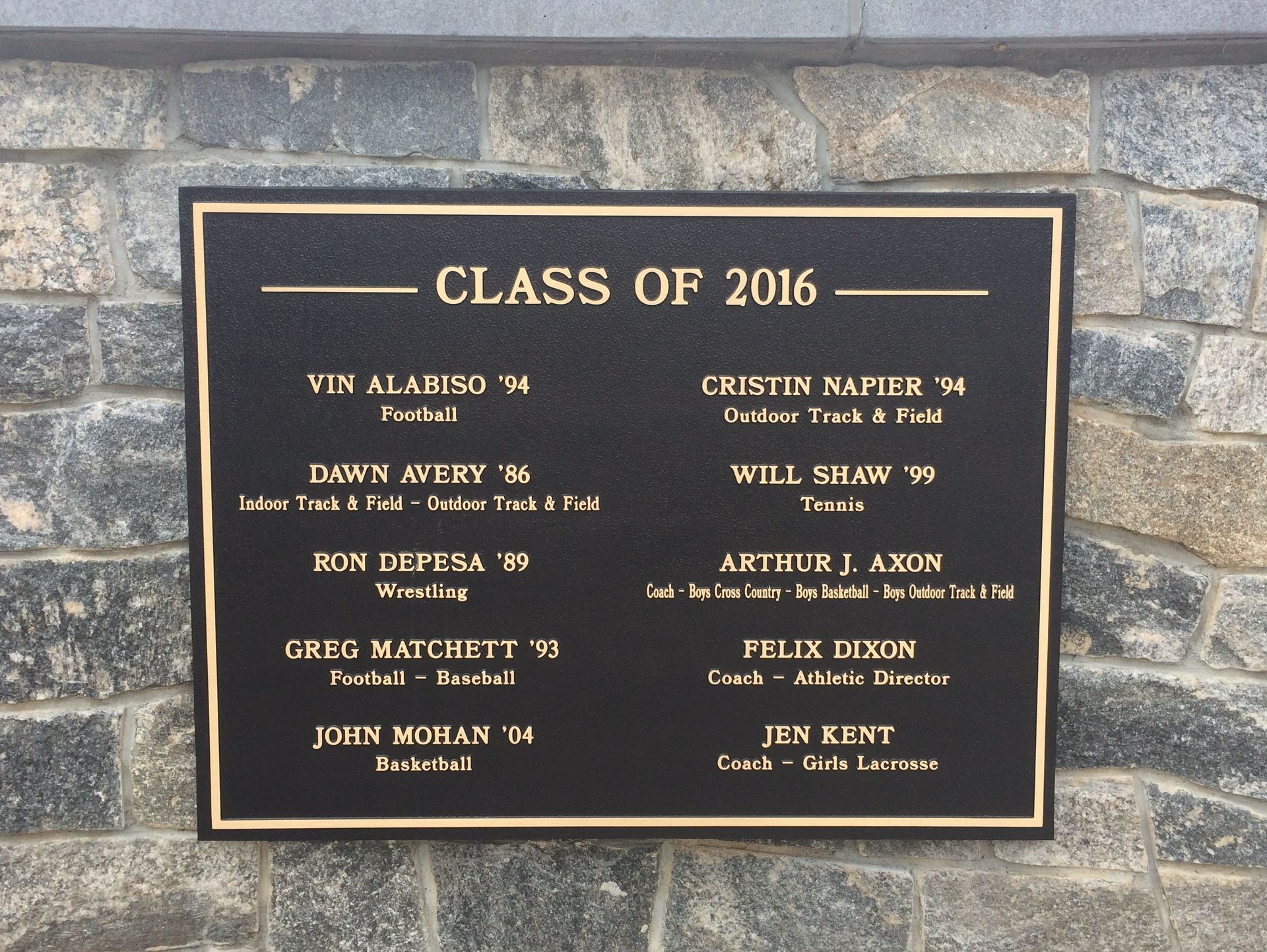 Custom bronze wall plaques