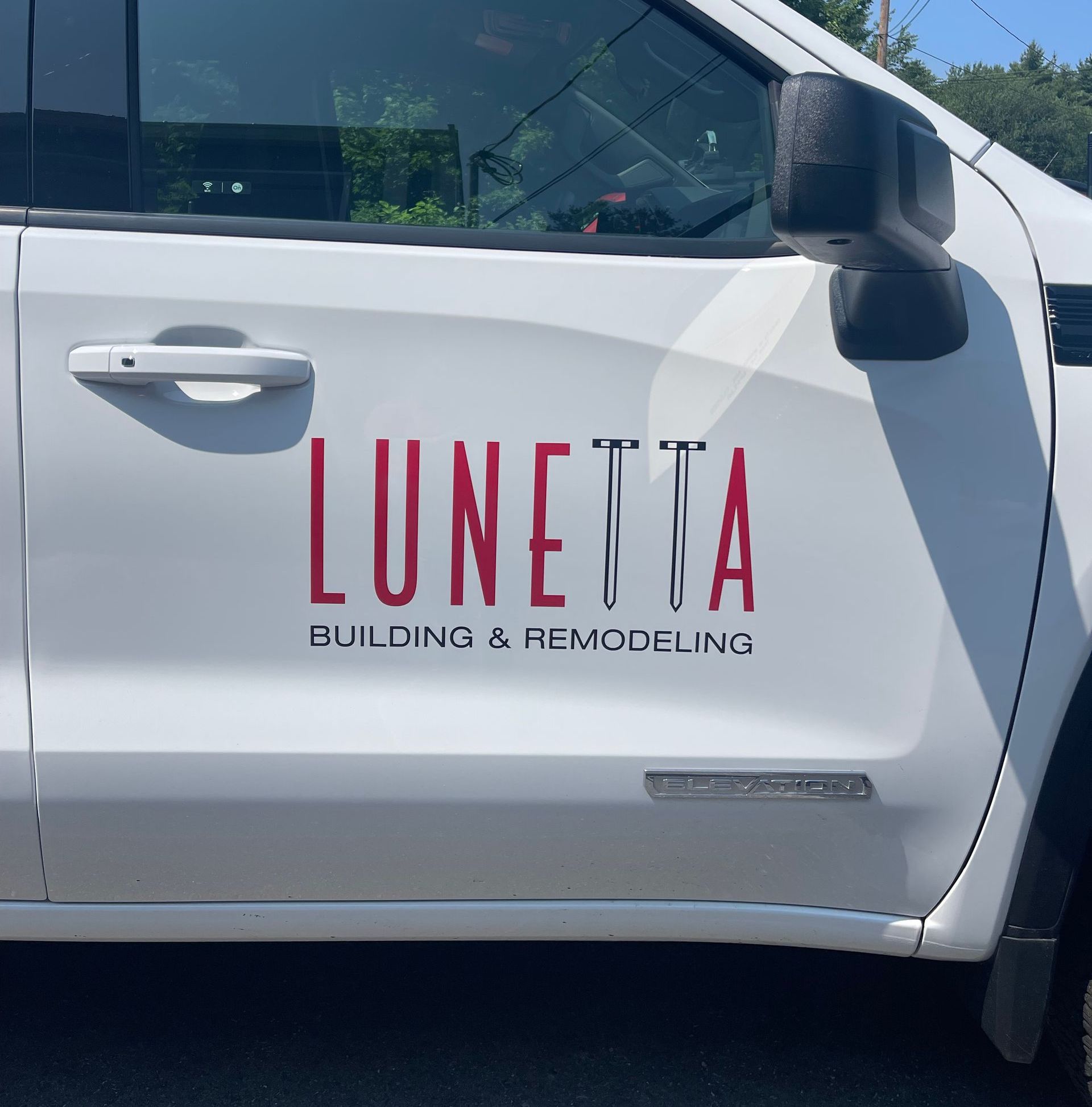 Custom Truck lettering