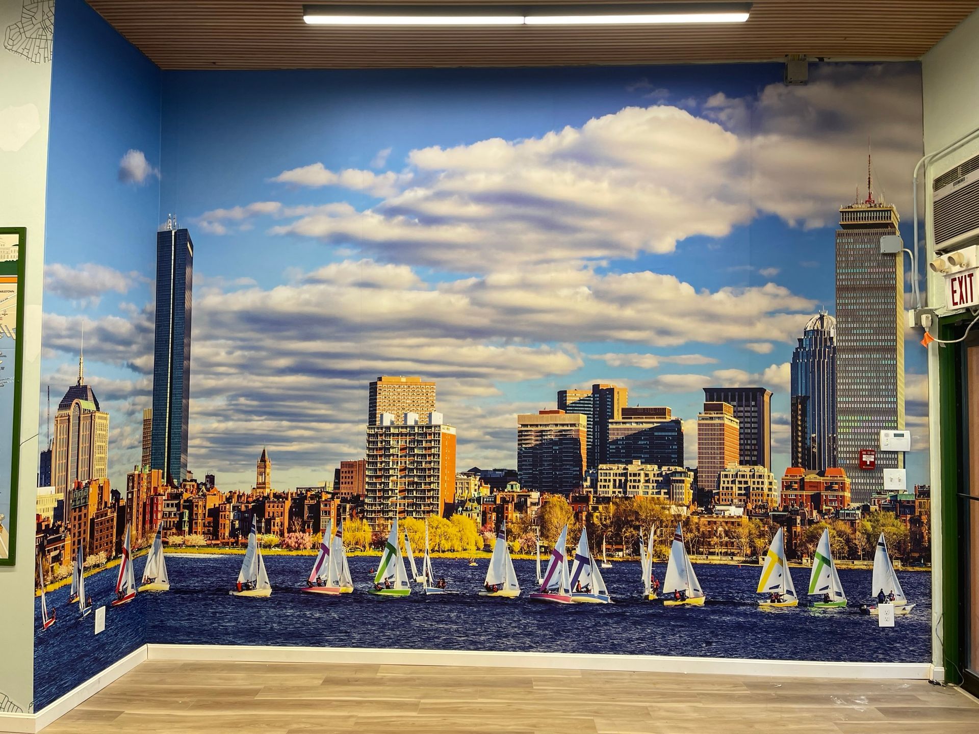 Custom full wall photo graphics