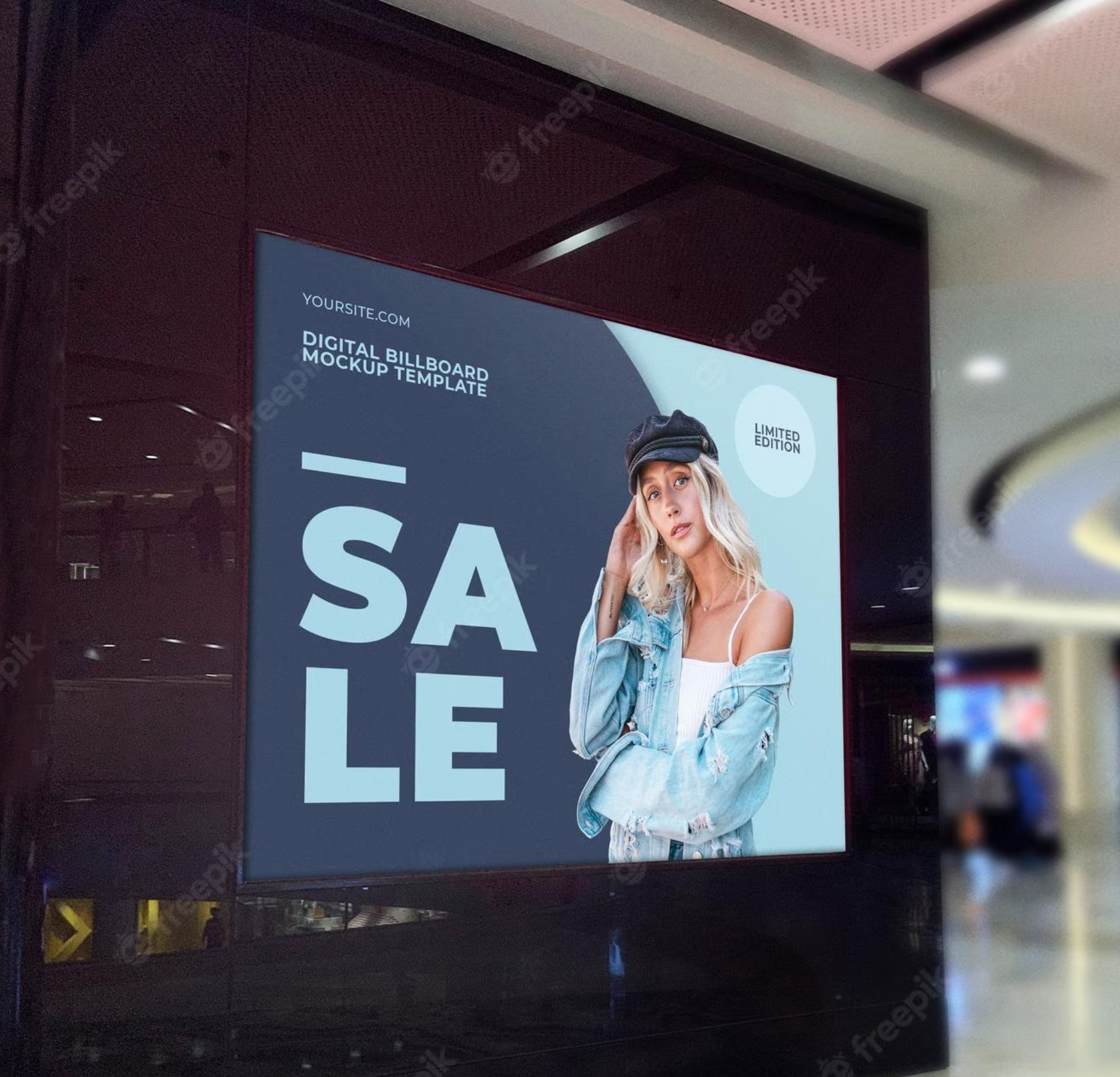 Custom digital signs