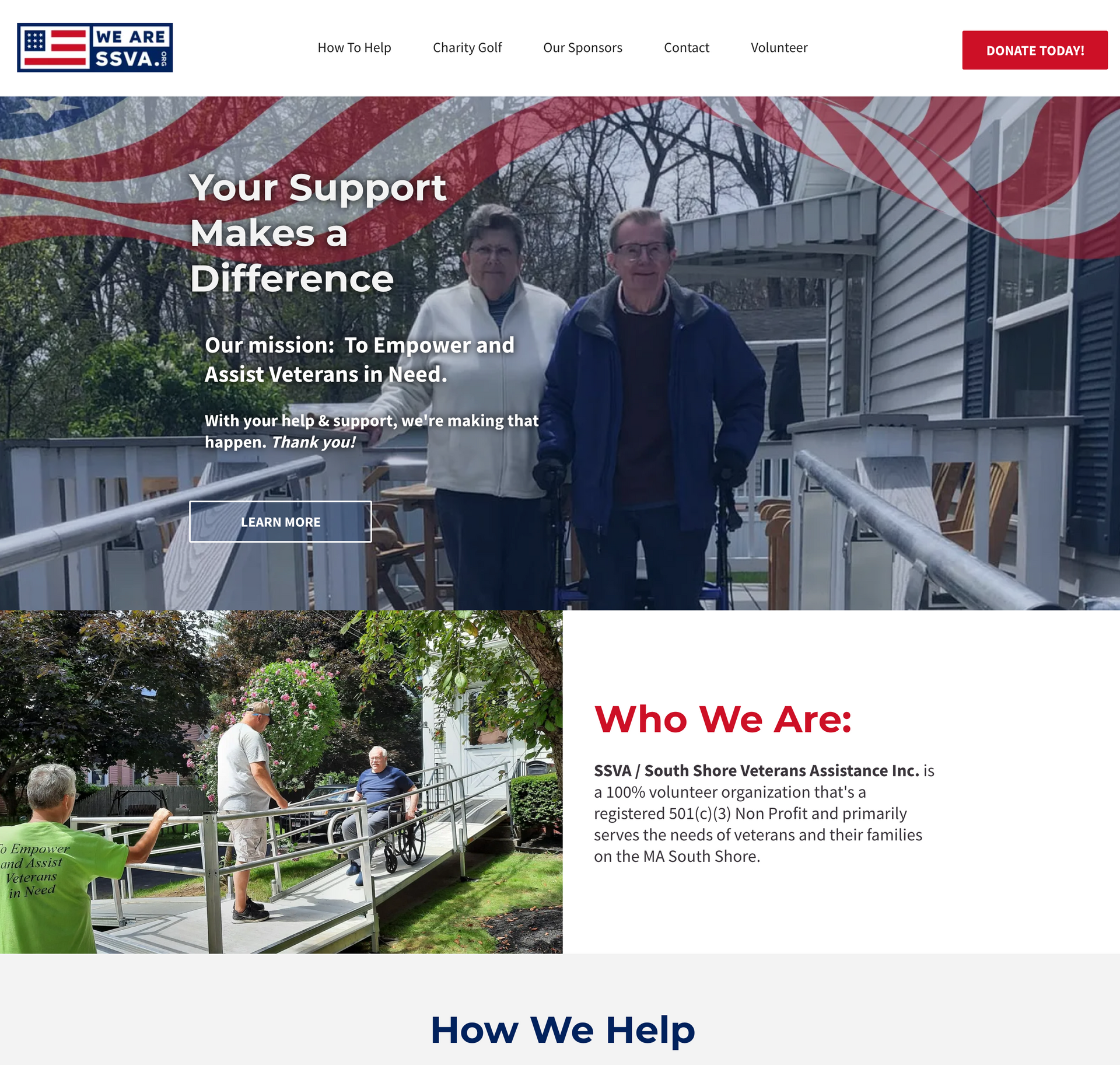 non-profit website design