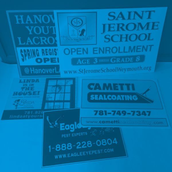 Lawn & Political Signs - Hanover MA