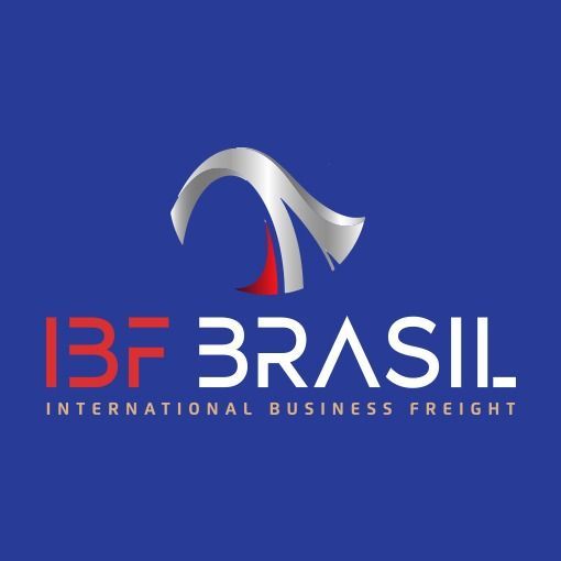 Um logotipo para a bf brasil international business freight