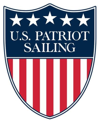 This is a logo of the 5013c veteran's group Patriot Sailing
