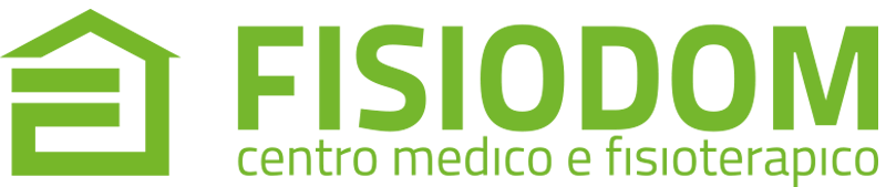 The logo for fisiodom centro medico e fisioterapico