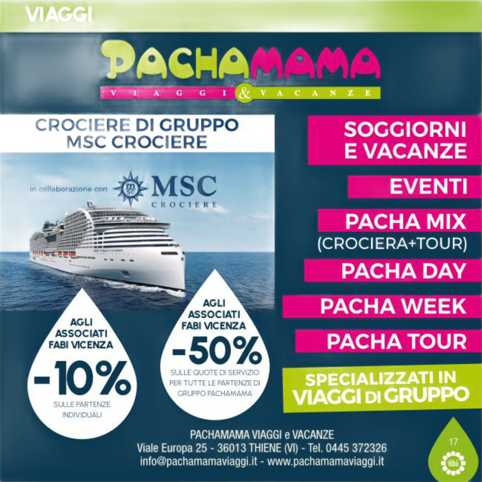 Una pubblicità di pachamama mostra una carrozza trainata da cavalli