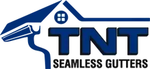 TNT Seamless Gutters logo