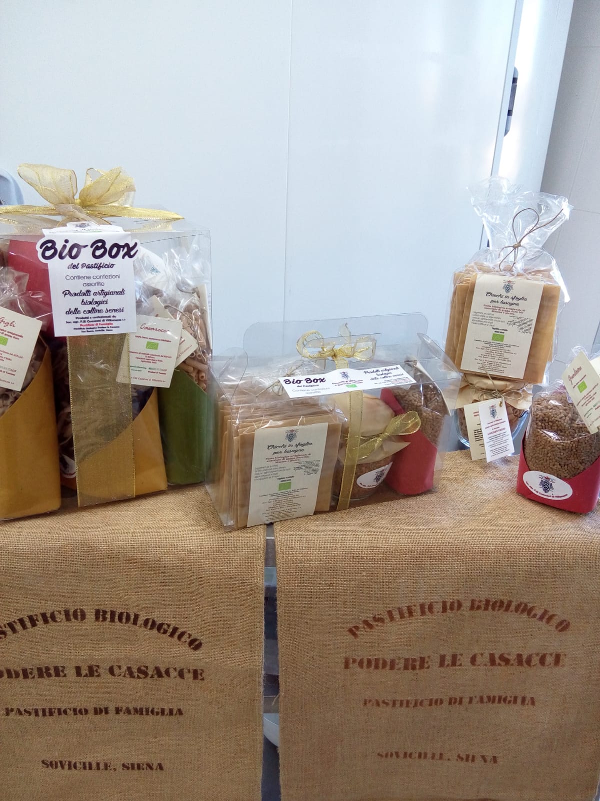 Biobox del Pastificio Podere Le Casacce