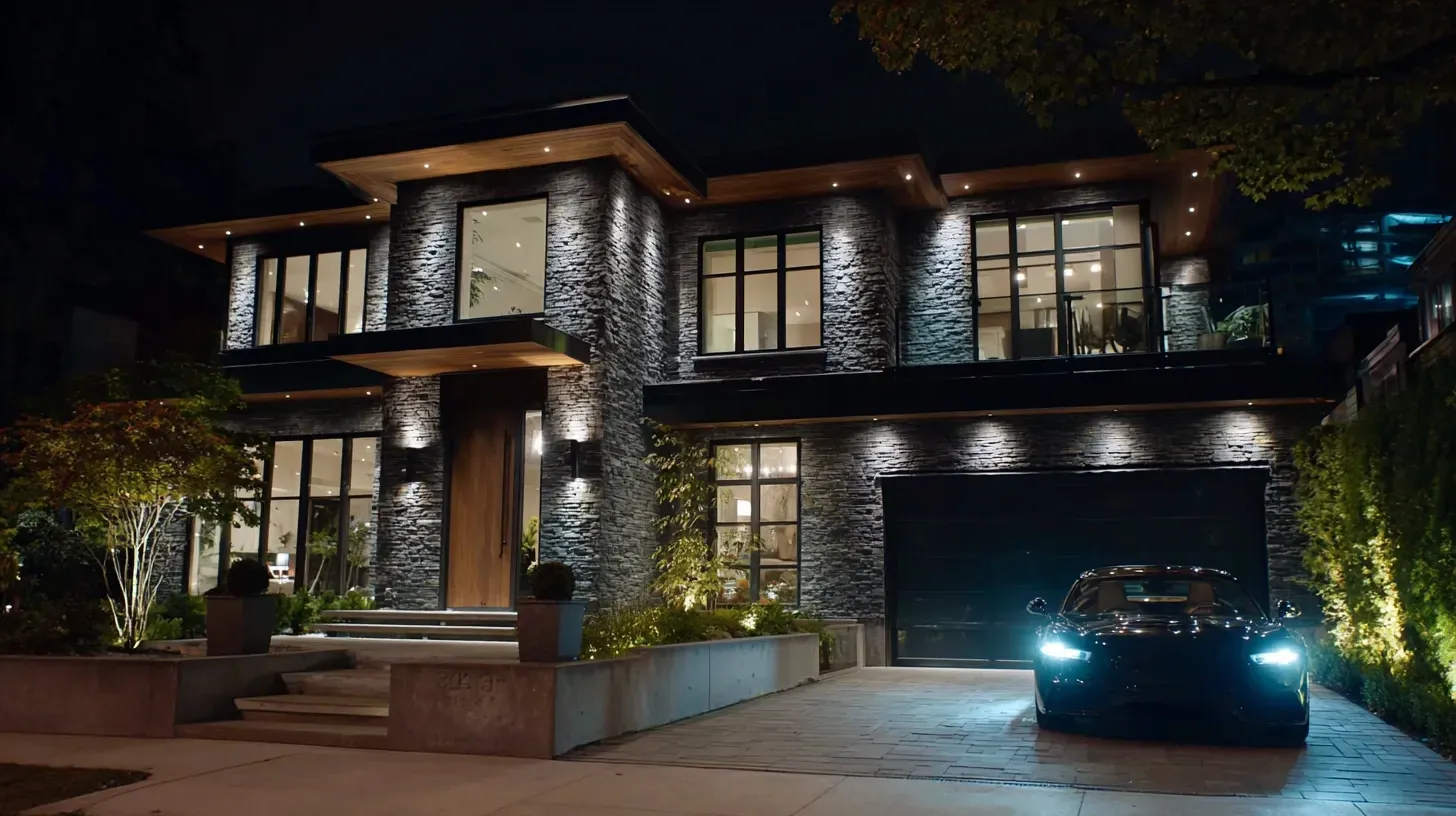 Aggressive Vancouver Landscape Lighting Moonlit outdoor lighting experts creating backyard LED systems, patio accent fixtures, garden illumination designs, architectural uplighting, decorative bistro string lights, driveway spotlights, commercial exterior LED installations, and modern landscape lighting solutions across Metro Vancouver.