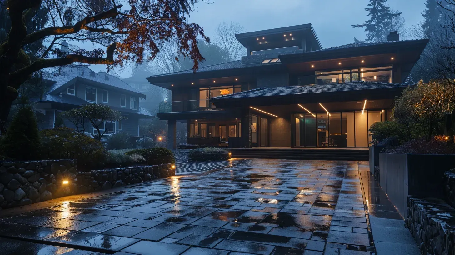 Landscape Lighting Vancouver Moonlit services including backyard patio LED fixtures, decorative garden spotlights, residential pathway illumination, driveway security floodlights, commercial outdoor LED systems, architectural uplighting, bistro string lights, retaining wall fixtures, and energy-efficient exterior lighting installation across Metro Vancouver.