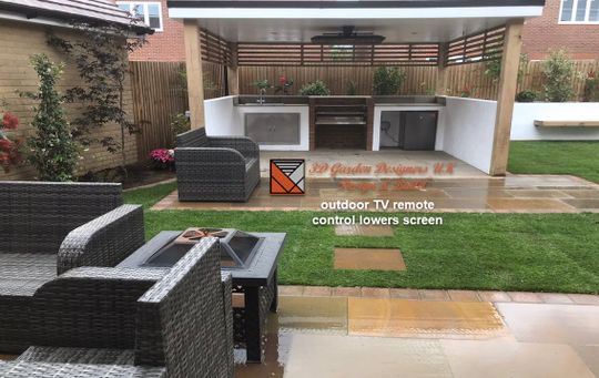 garden design and build completed