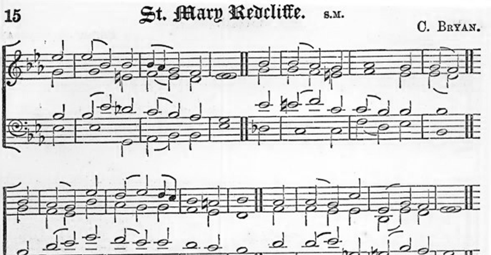 A piece of music written for St Mary Redcliffe Church, Bristol