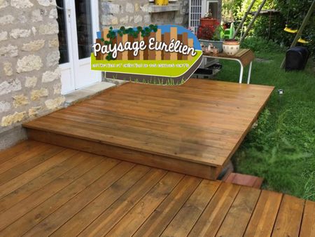 Paysagiste terrasse bois à Chartres