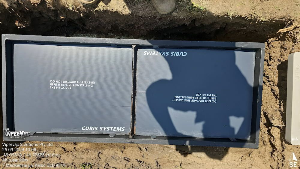 A Shadow Of A Person Is Cast On A Box That Says Lunar Systems — ViperVac Solutions PTY LTD in Cannonvale, QLD