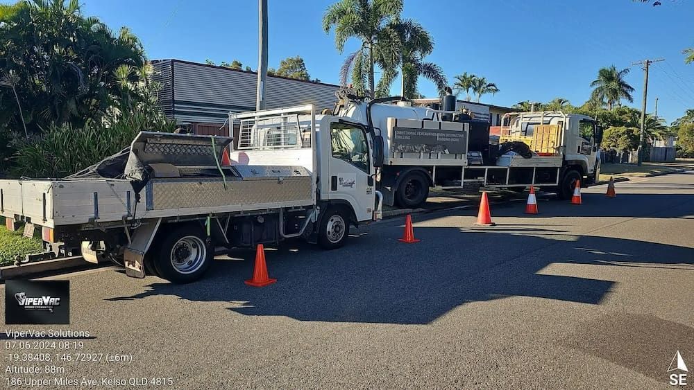 A Staircase Leading Up To A Cliff Overlooking The Ocean — ViperVac Solutions PTY LTD in Cannonvale, QLD