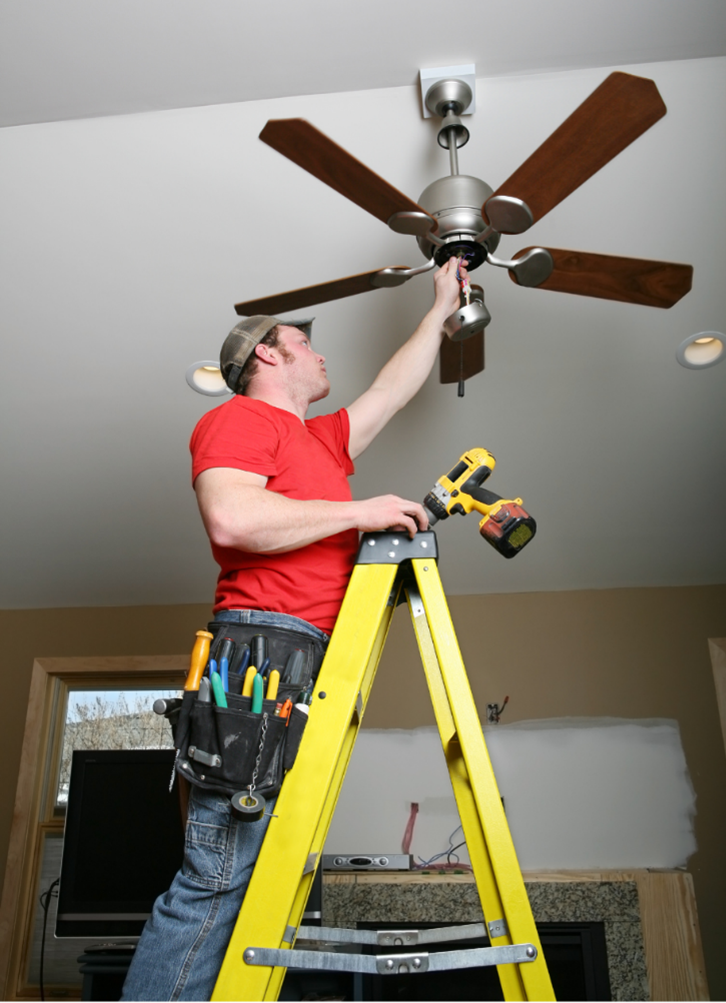 Ceiling Fan Installation in Parkville