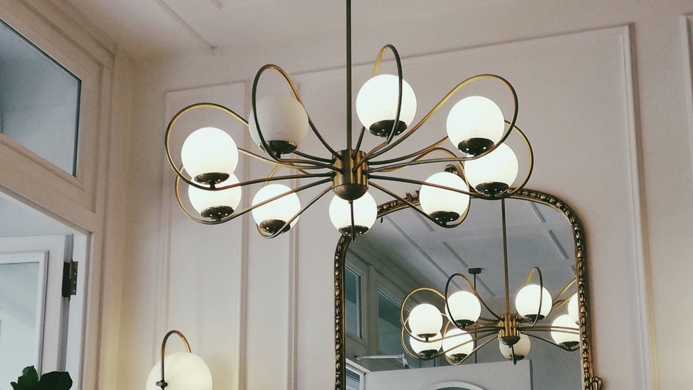 Chandelier Installation in Overland Park