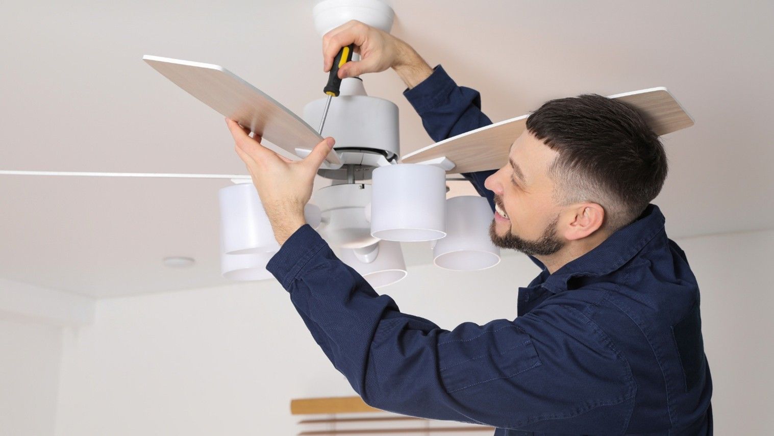Ceiling Fan Instllation in Overland Park