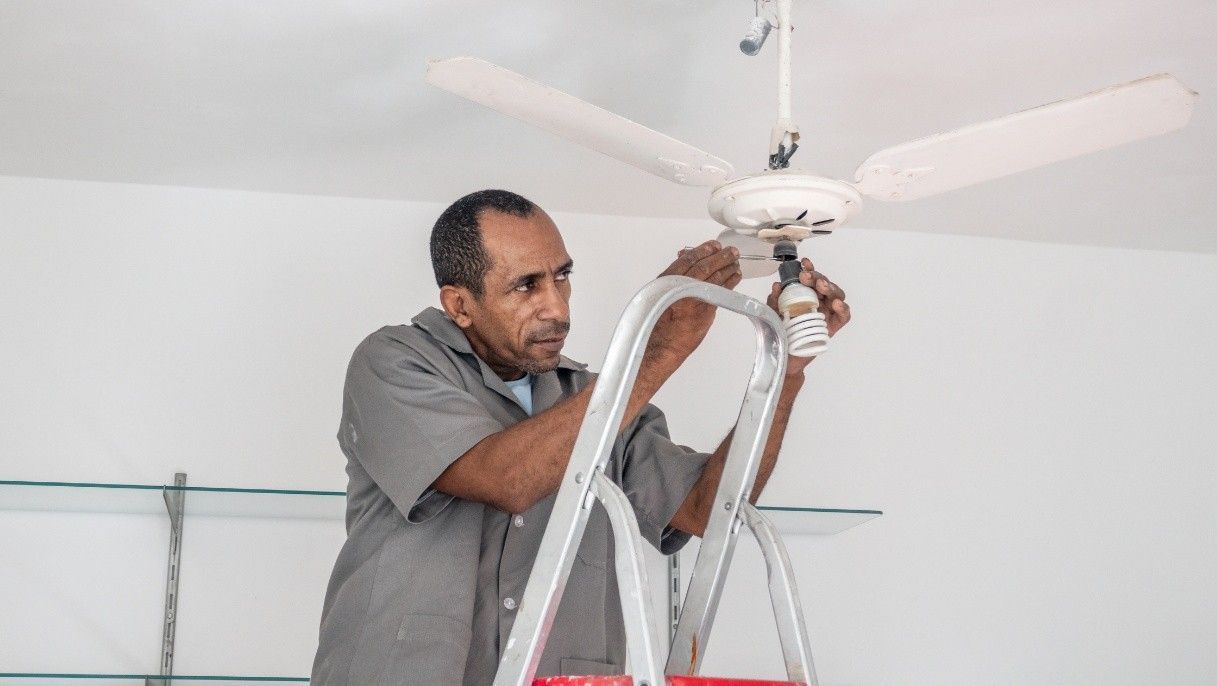 Ceiling Fan Installation in Overland Park