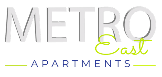 Metro East Apartments logo - click to go to home page