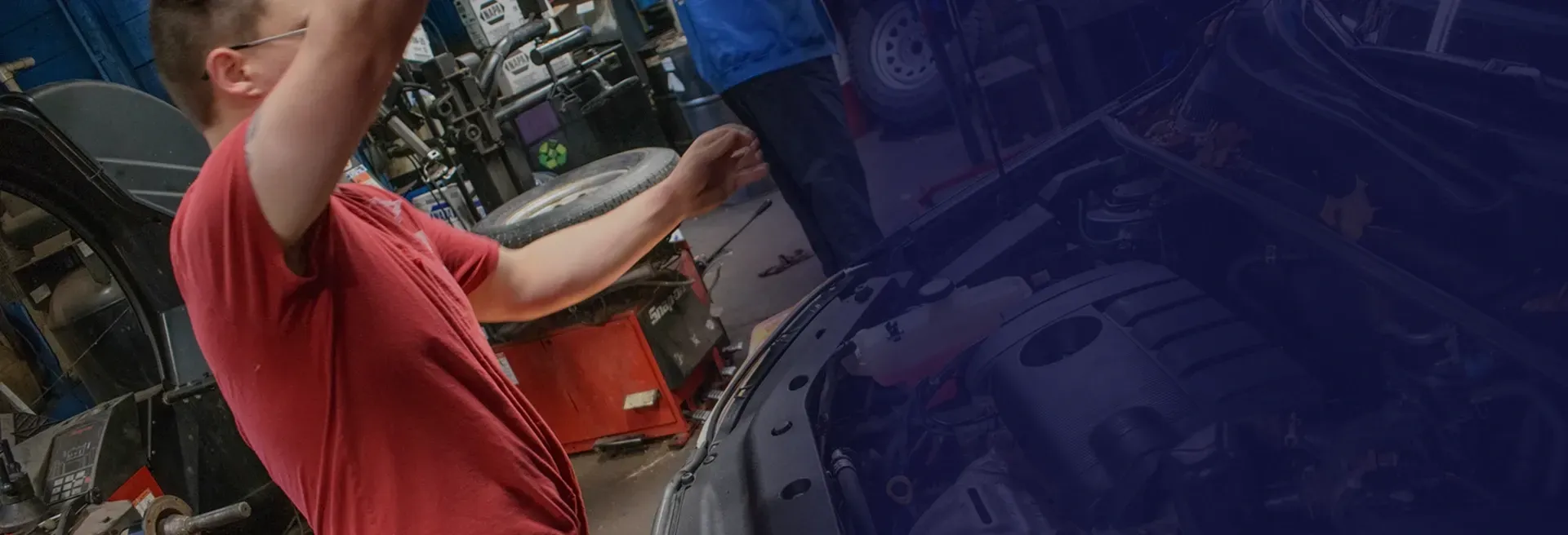 Technician at work in our garage | RCS Automotive