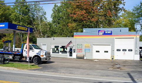 Outside our shop at Castile, NY | RCS Automotive